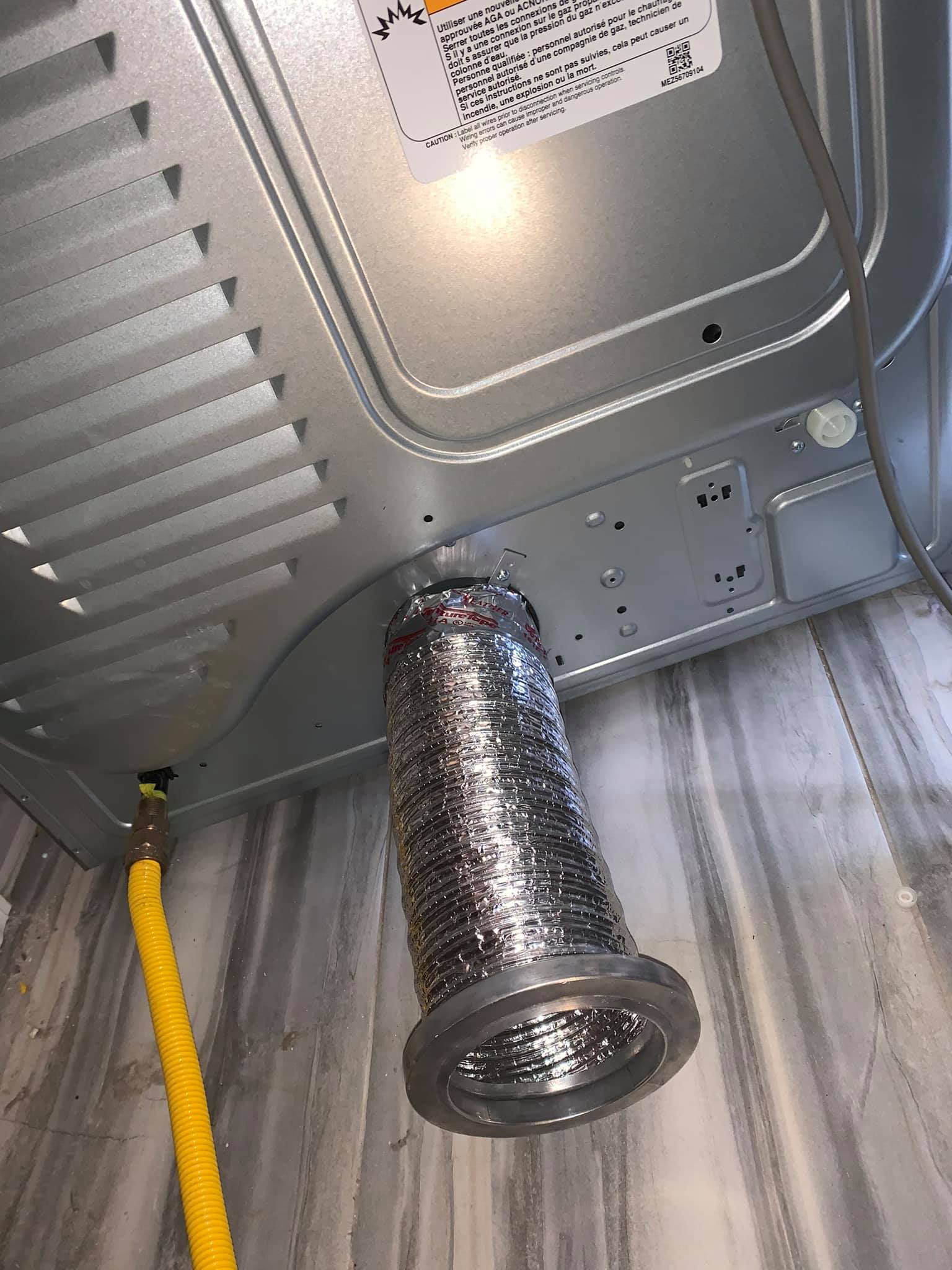 dryer duct installation roxbury nj