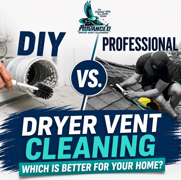 DIY vs Professional Dryer Vent Cleaning